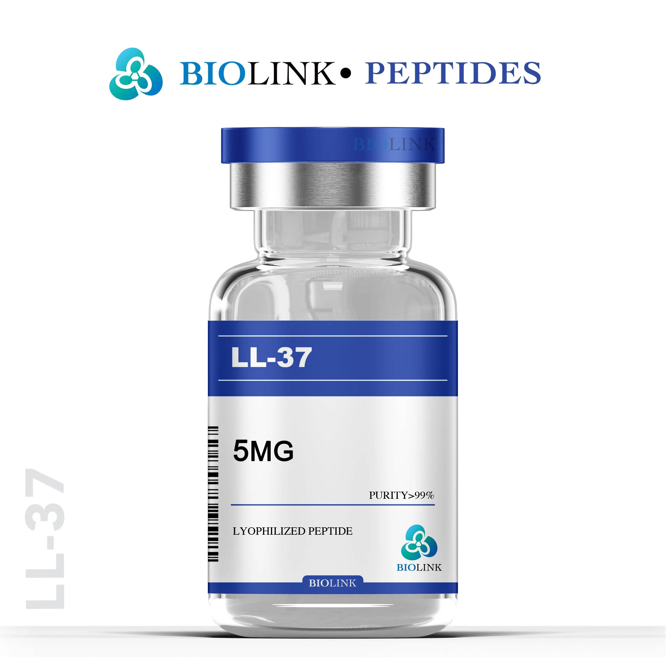 Chinese Peptides Recombinant Polypeptides Ll-37 Inflammation Australia Overnight Delivery CAS: 597562-32-8