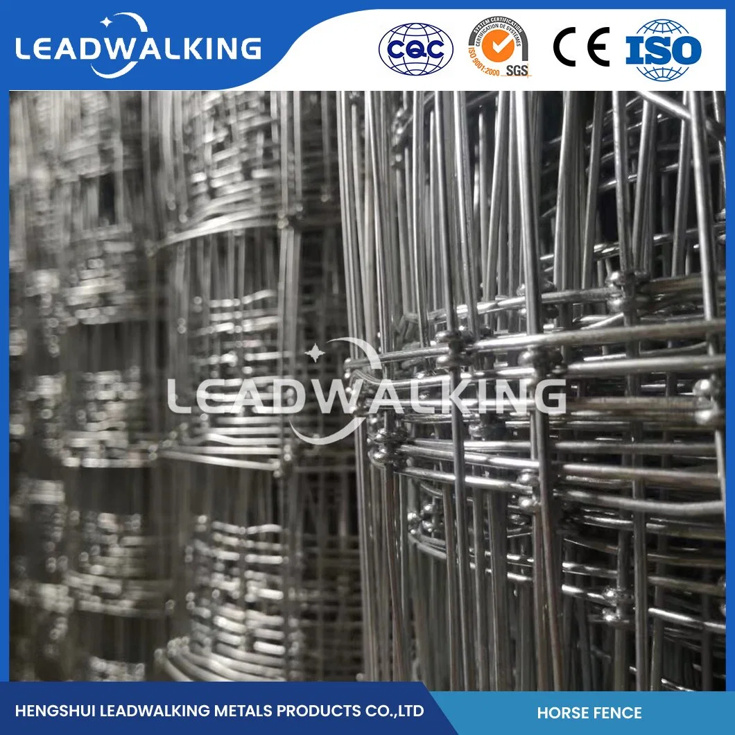 Metal Leadwalking ganado esgrima personalizadas OEM valla de ganado de los fabricantes de 4X4 China 0.8-2.5 Altura 3 vinilo blanco rampa valla de malla de alambre de caballos