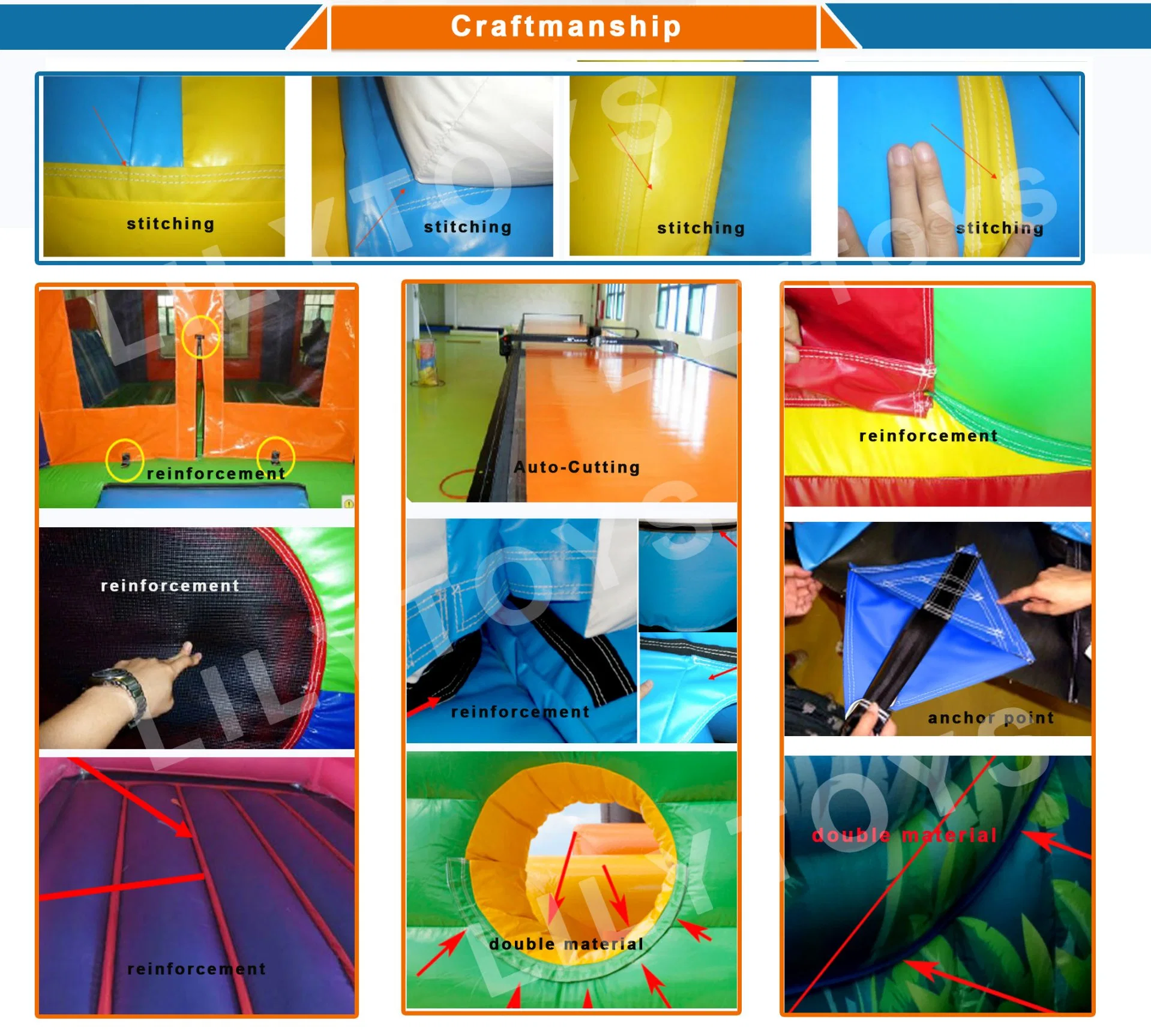 Rosa Diapositiva inflable para niños juguetes de parte de Eventos de venta