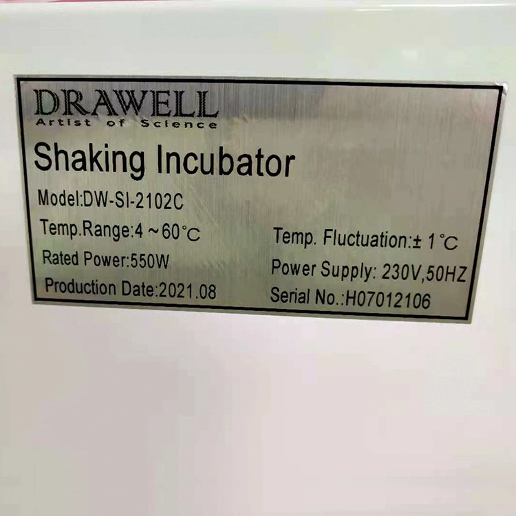 Laboratory BOD Biological Large Capacity Thermostat Vertical Shaking Incubator