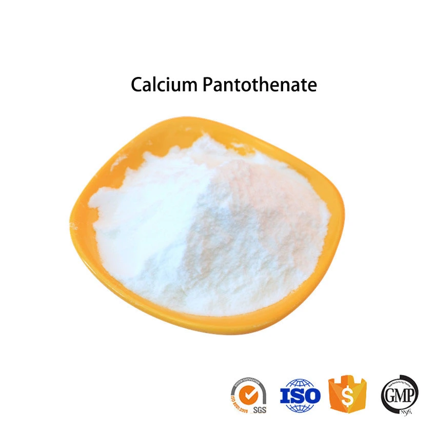 FDA одобрил 99% CAS 137-08-6 витамина B5 D-кальция Pantothenate порошок