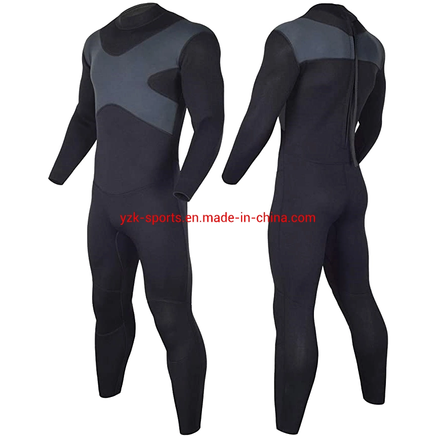 Men Long Sleeve 3mm Neoprene Surfing Scuba Snorkeling Diving Sailing Kayaking Wetsuit