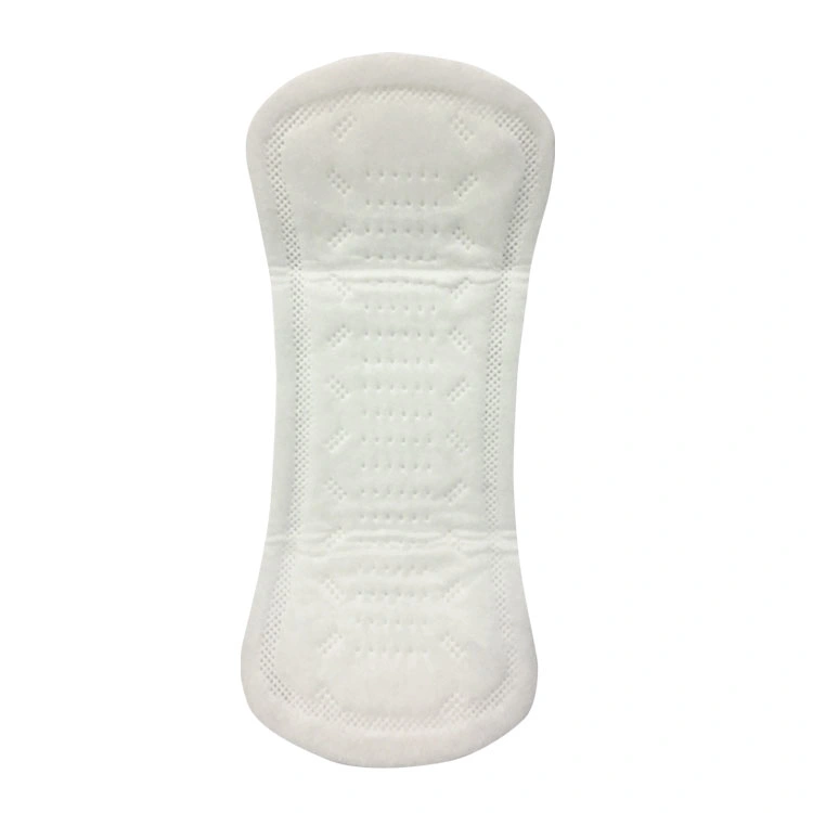 Disposable Ladies Airlaid Paper Sanitary Pad Panty Liner for Women