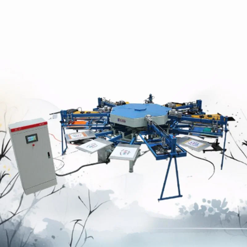 4 Color Automatic Textile Printing Machines T Shirt Screen Printer Press for Sale