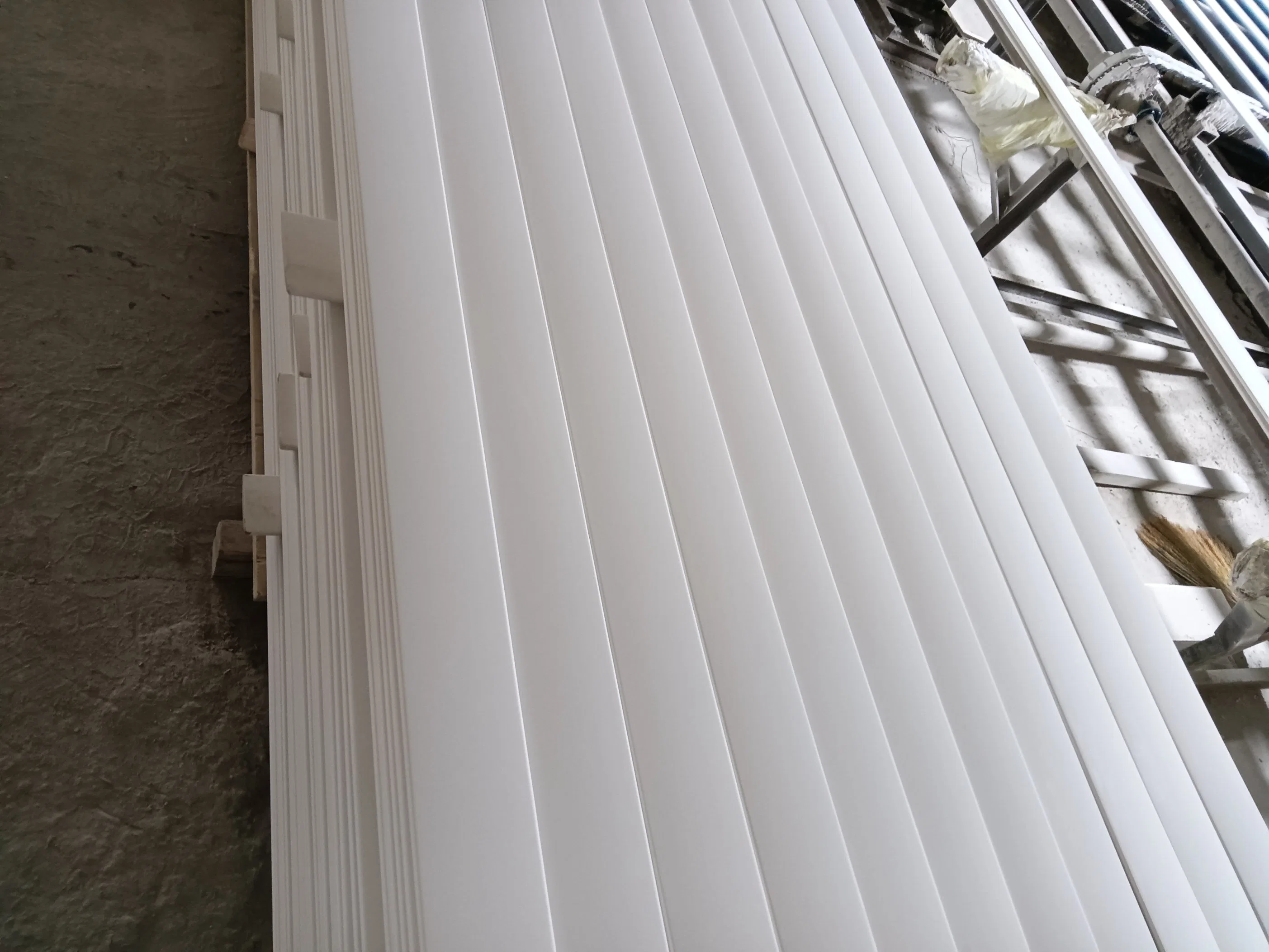 Primed Wood Shutter Component Wood Window Frame Flat Jambs