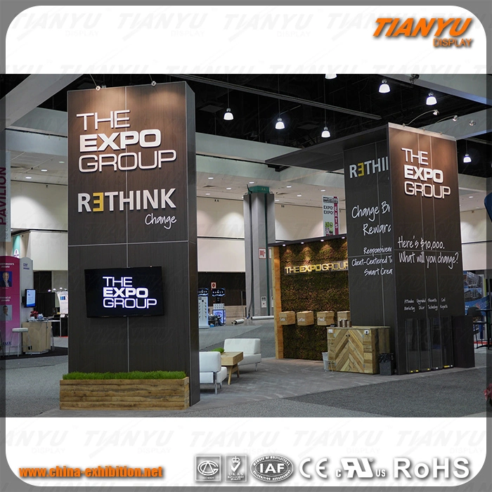 Modular Panel Display Wall for Exhibition Booth