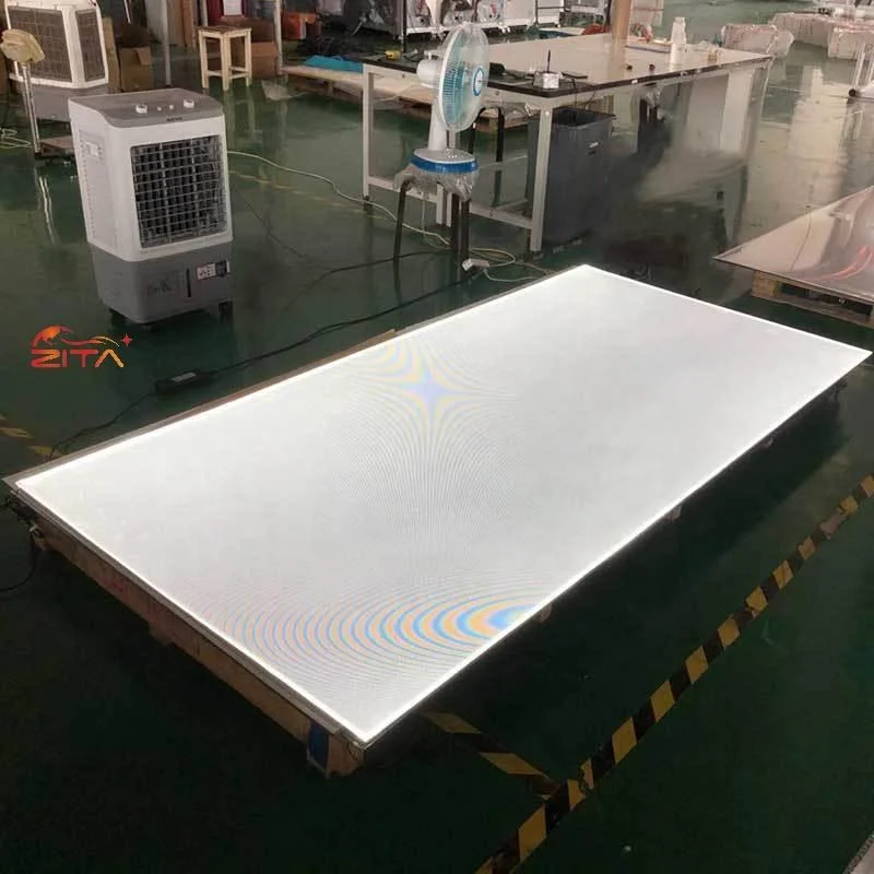 Shanghai Custom Size Custom Shape Folha de luz LED de alta qualidade Para a placa de luz LED Edge-lit