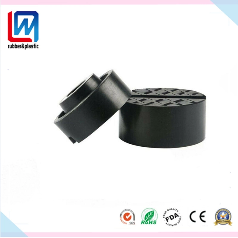 Carsupport Protection Anti-Slip Adapter Rubber Jack Block Pad for Hydraulic Trolley