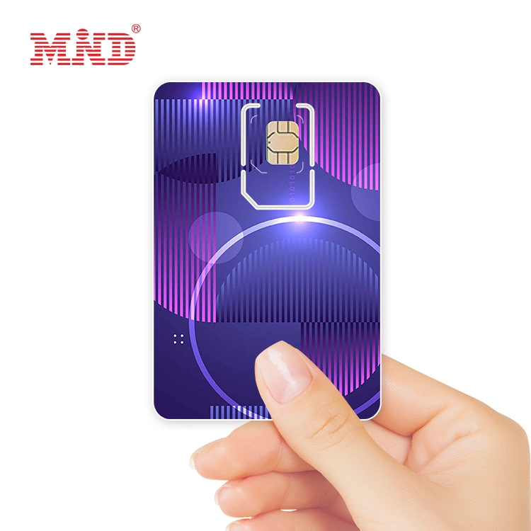 Custom Reusable Data SIM Card 2FF/3FF/4FF Mobile NFC SIM Card Custom SIM Card