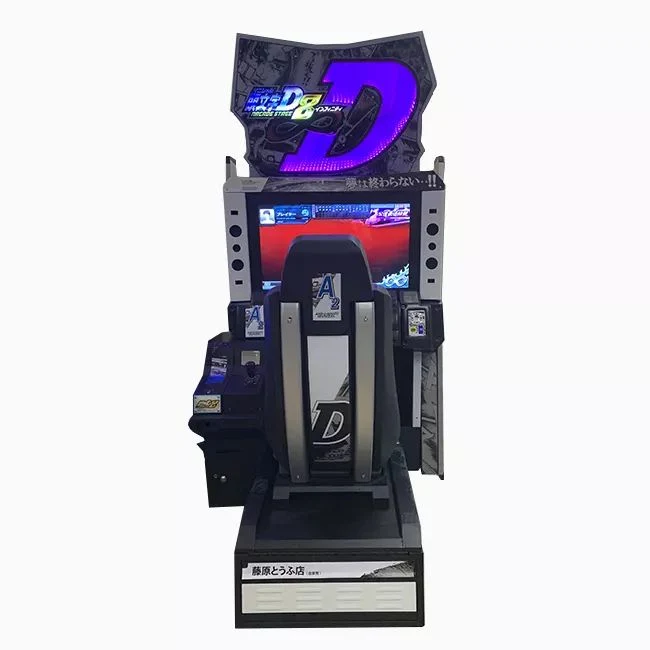 Erste D8 Auto-Video-Auto-Rennsimulator Spiel Maschine Arcade Spiel