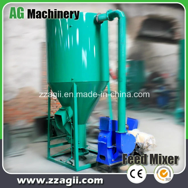 Portable Animal Food Mixer Cattle Chicken Pig Feed Mixing Machine