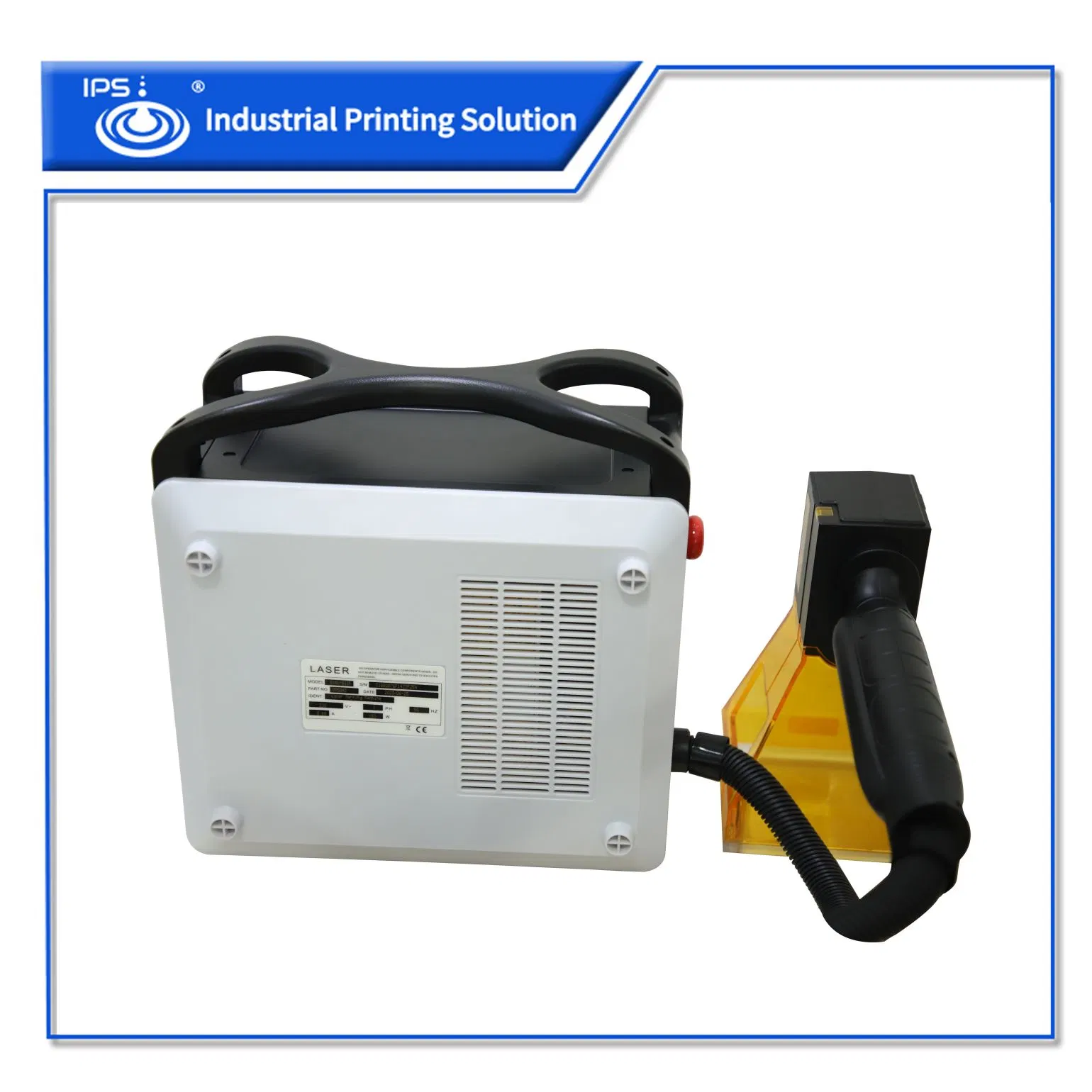 User-Friendly Air Cooling 50W Handheld Fiber Laser Printer Engraving Equipment for Logo Marking