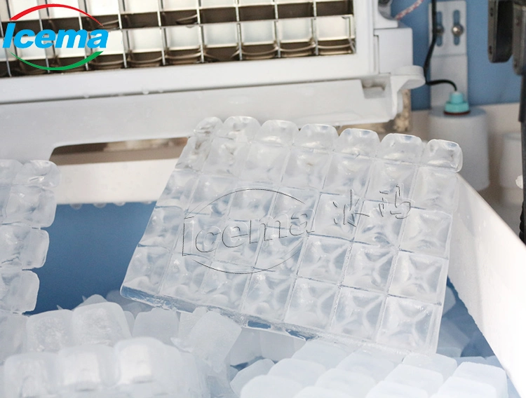 Commercial Ice Maker 1000kg Capacity Ice Cube Making Machine