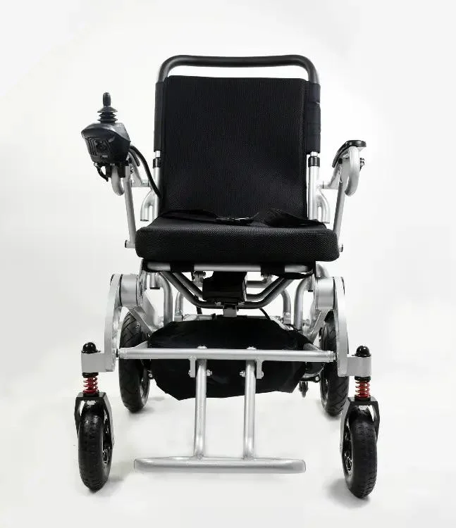 High Quality Cheap Aluminum Folding Portable Electric Wheelchair for Disabled