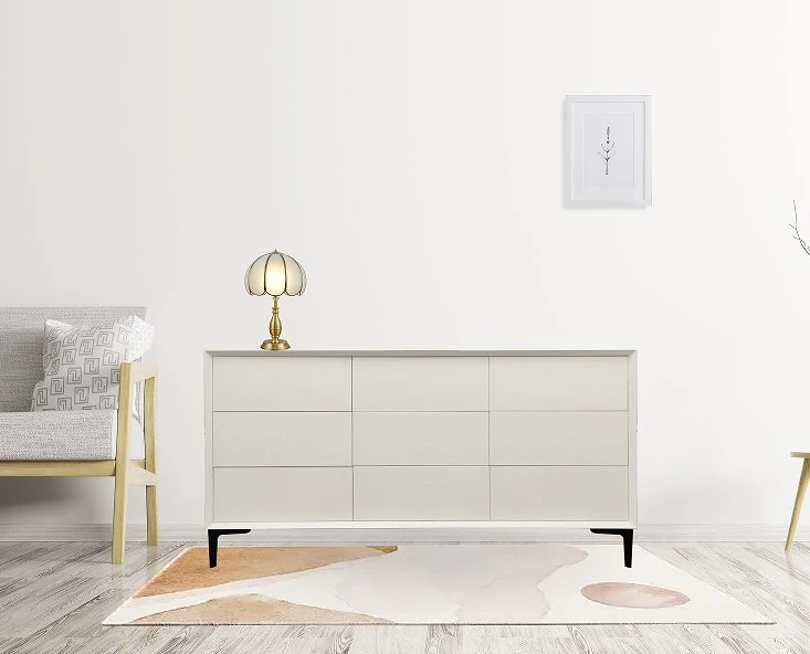 Simple Modern Luxurious Small Cabinet with Drawer Living Room Dining Side Cabinet