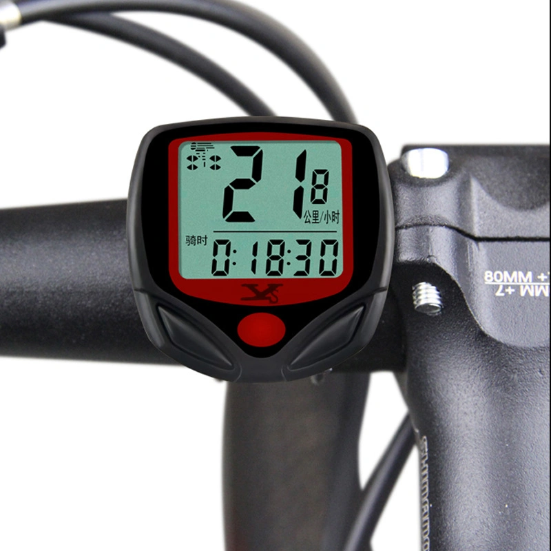Bicycle Spare Parts Bicycle Computer for Universal Mountain Bike Code Table/Bicycle Speed Table/Tachometer 15 Functions