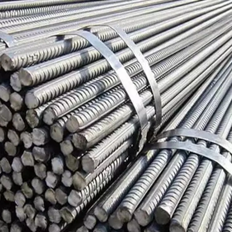 Rebar 6mm 9mm 12mm HRB500 Earthquake Resistance Reinforcing Deformed Steel Iron Bar Ribbed Bars