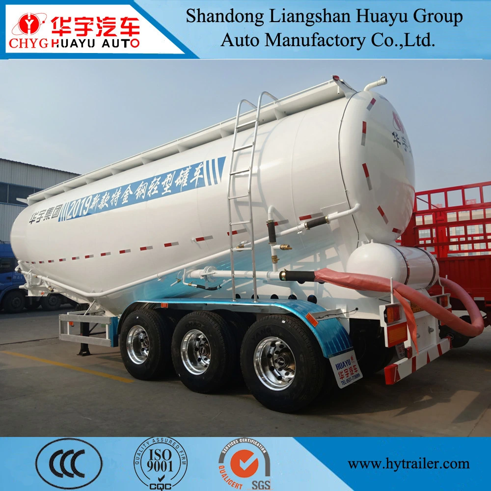 Heavy Load Powder Bulk Cement Tank Semi Tractor Trailer