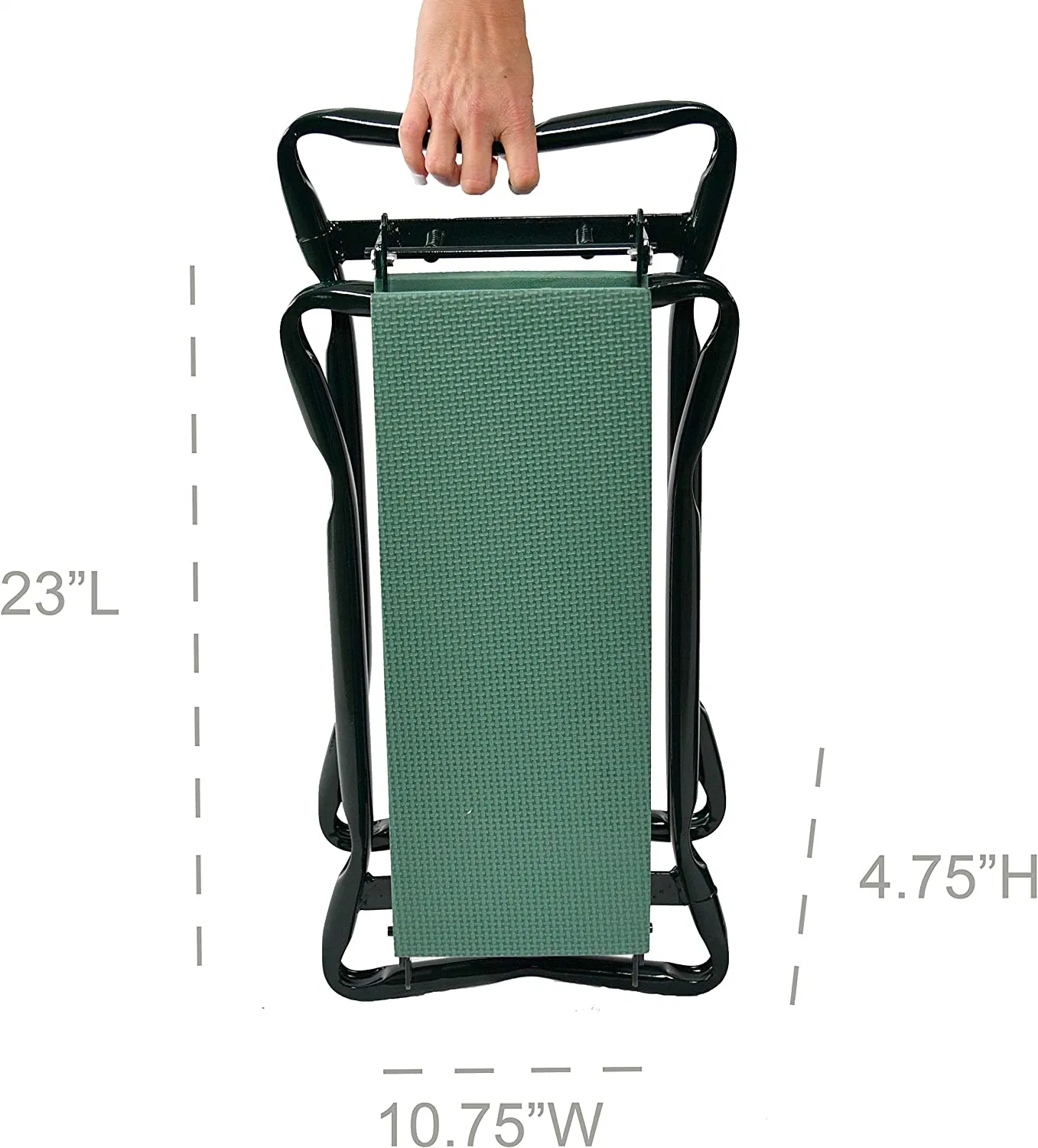 Dandelion Foldable Garden Kneeler and Seat for Gardening, Camping, Heavy-Duty Foldable Bench