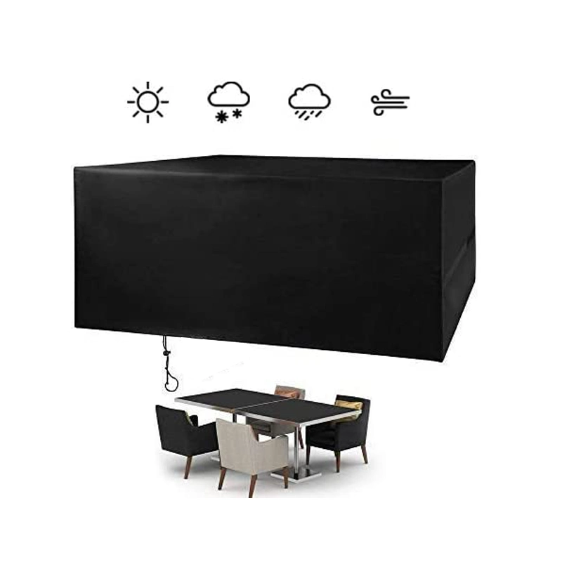 Vente à chaud 600d Oxford durable imperméable de mobilier de patio couverture