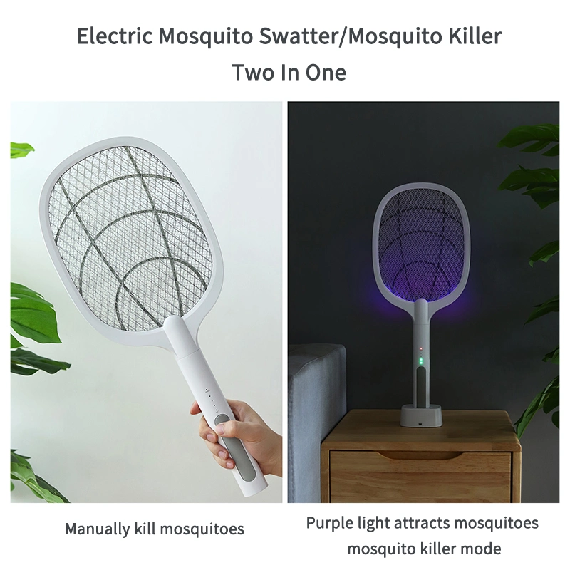 Dolyoalo Bug Zapper Electric Fly Swatter Handheld 3000volt Mosquito Fly Killer and Bug Zapper Racket for Indoor and Outdoor Pest Control