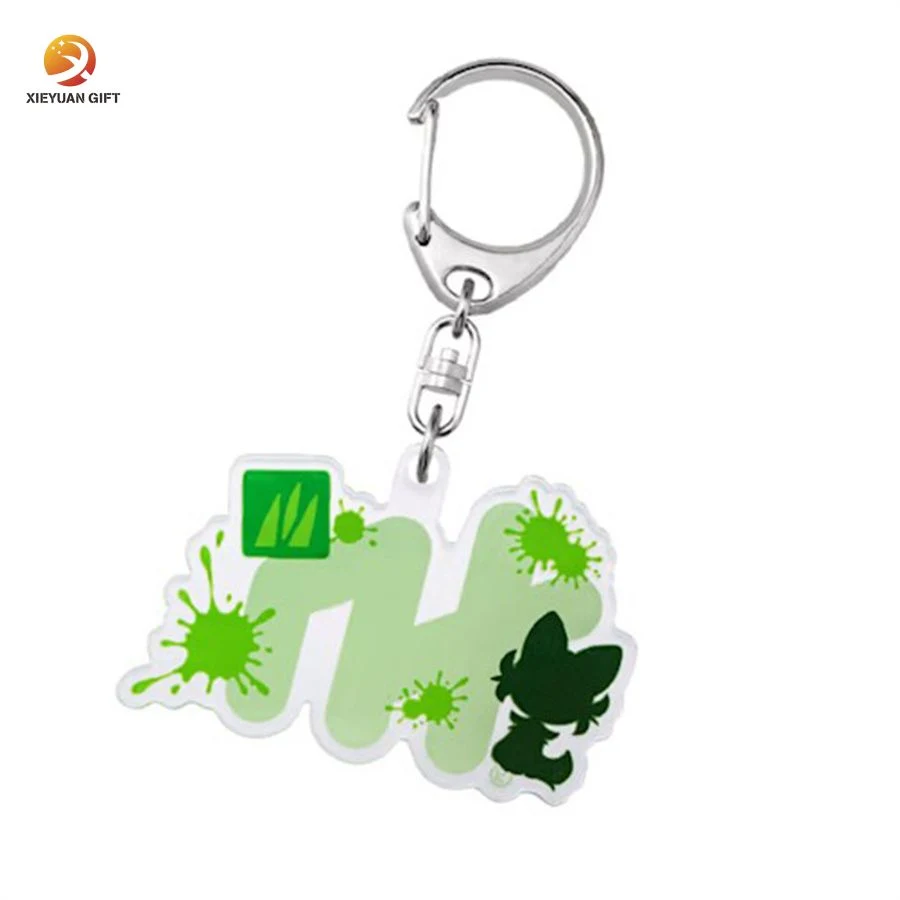 Logo personnalisé de chaîne de clé 3D'un mini-métal Accessoires De Voiture Fashion Style Cartoon émail souvenir ensemble de trousseau