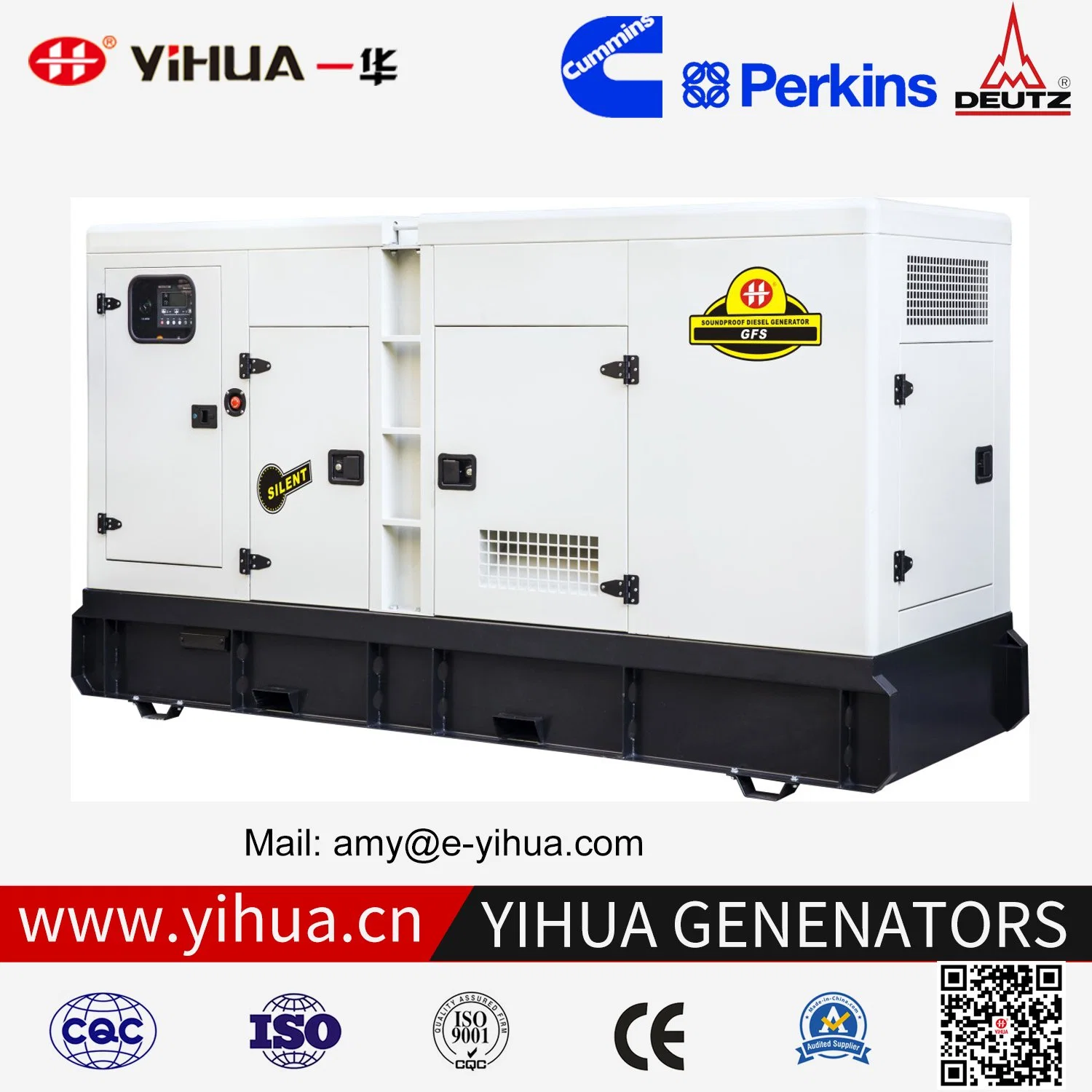 Cummins Engine 4b3.9 4bt3.9 4BTA3.9 6bt5.9 6BTA5.9 6btaa5.9 6cat5.9 6ltaa8.9 Silent Generator Electric Generator 4 Cylinder 6 Cylinder Diesel Genset