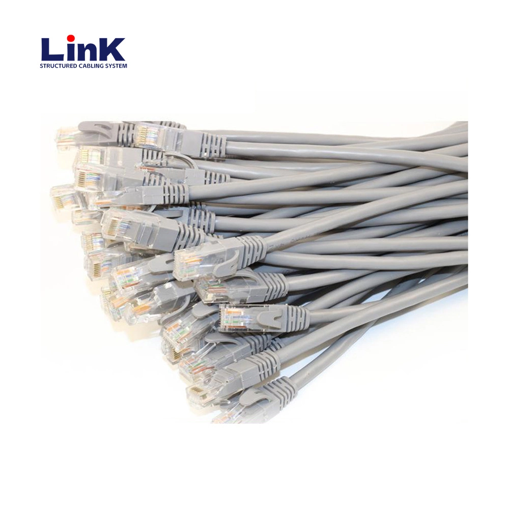 Slim U/UTP Cat. 6 Cat5e Patch Cable 28AWG Unshielded Copper Power Jumper Cable Electric Network Patch Cord RJ45 Patch Lead Ethernet