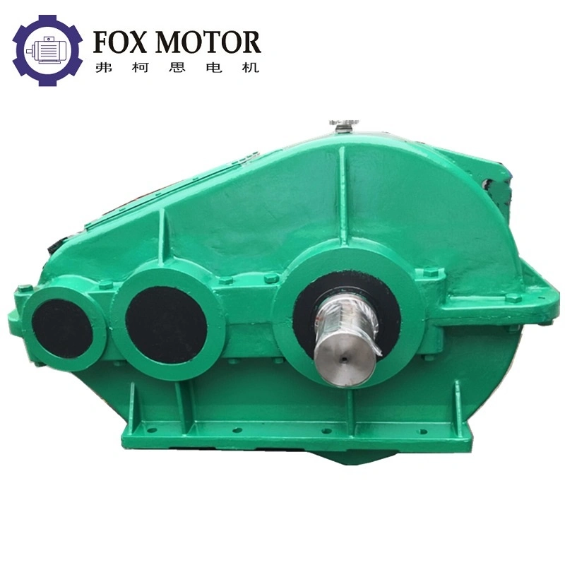 Hot selling soft tooth gear cylindrical gearbox  transmission Reducer ZQ500  JZQ650 gear speed reducer