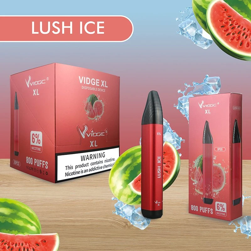 Vaporizer Neuerkunfts Einweg 800 Puffs Vidge XL E Zigarette Posh Plus XL E Juice Puff Plus Wholesale I Vape