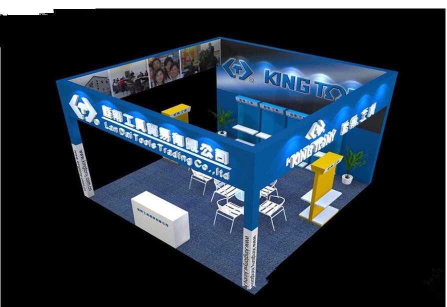 China CE Approved Aluminium Exhibition Standprofil Materialien