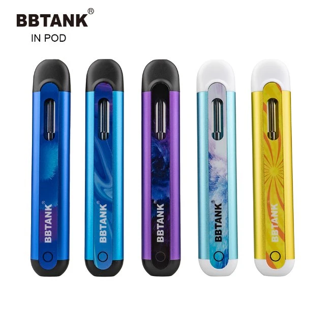 Bbtank Inpod 2ml desechable Pod Vape Lápiz Incorporado puerto USB