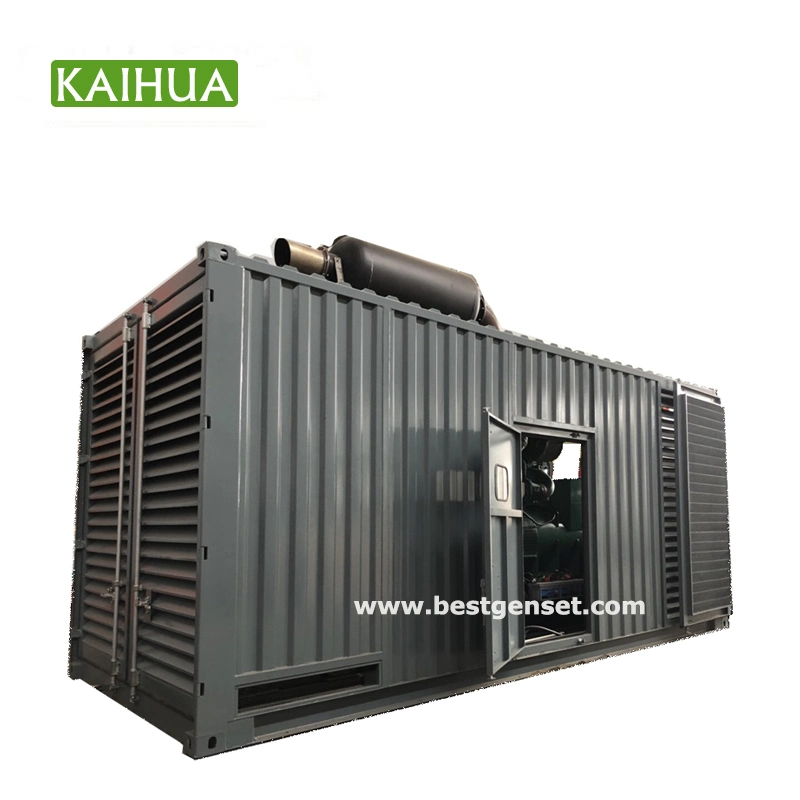 250/300/350/400/625/1000kVA Super Silent/Soundproof Container Electric Diesel Generator Set Synchronize/Parallel