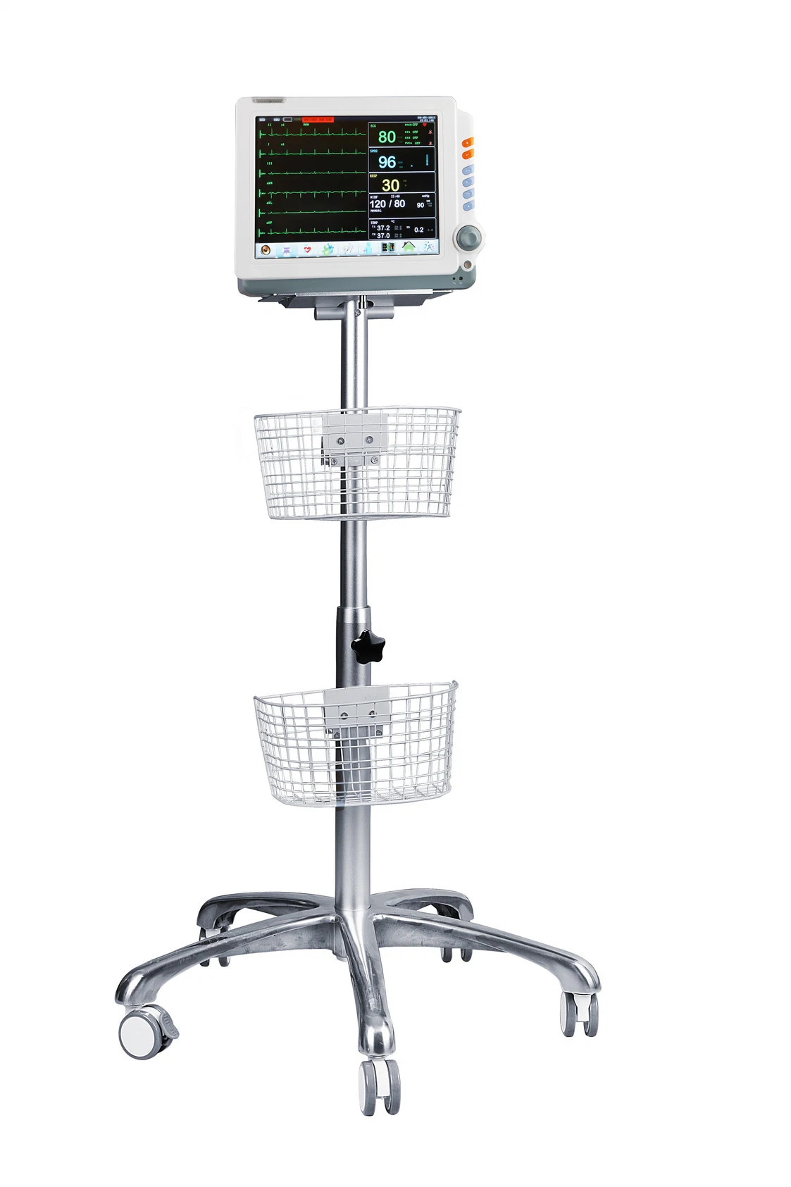 Med-PM-9000C ECG de 12 Pulgadas Portátil Monitor de Paciente Equipo Médico