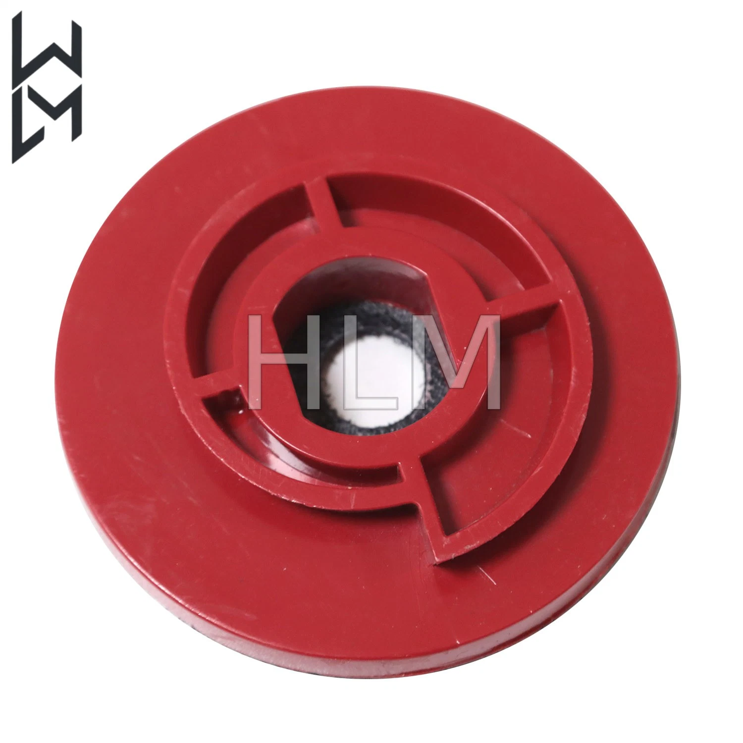 Red Angle Grinder Snail Buckle Magic Tape Backer Pad for Polishing Pad