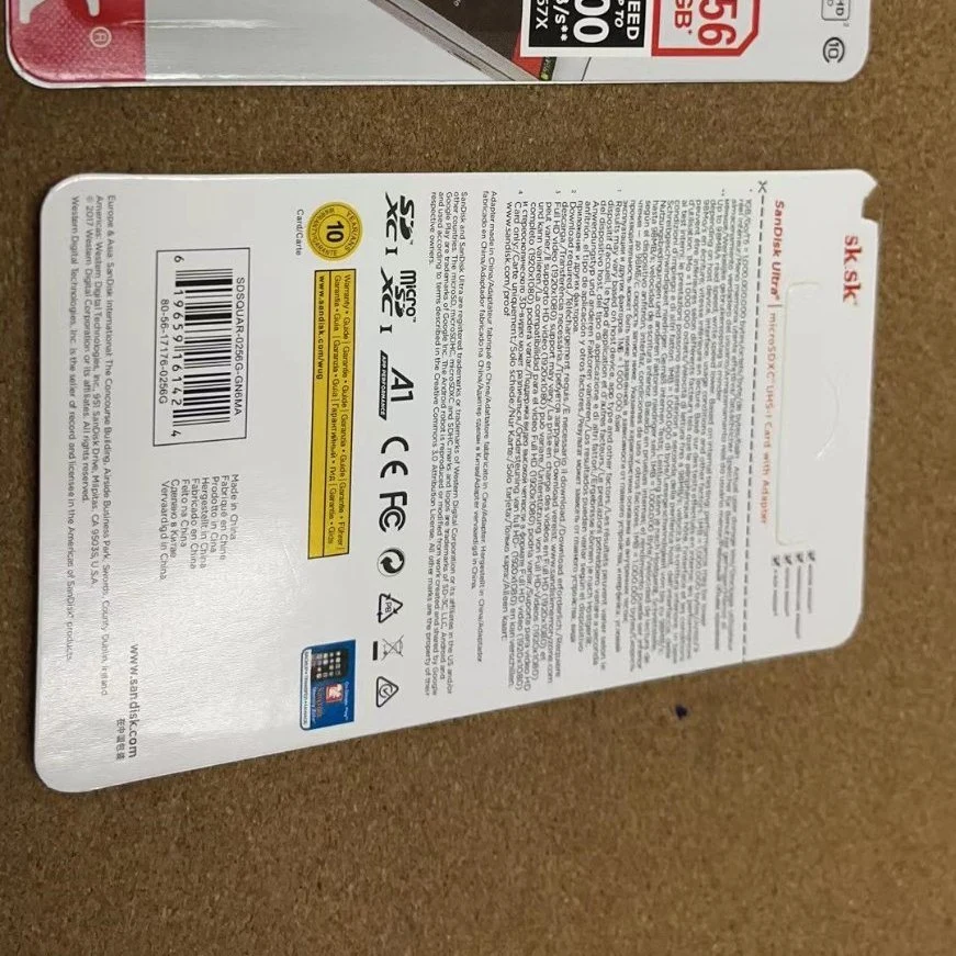 TF SD ORIGINAL DE 2 GB, 4 GB, 16 GB, 32 GB, 128 G Velocidade Class10 para um cartão de memória de velocidade única de 100 MB/S.