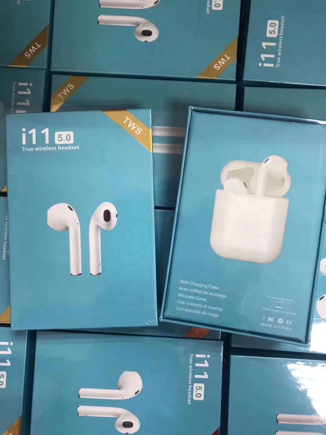 سماعات رأس مجانية Audifonos Auricolares HiFi Airbuds F9 5c TWS F9-5 سماعات أذن سماعات أذن 3C Bluetooth 5.0 Ecouteurs لاسلكية لسماعات الرأس