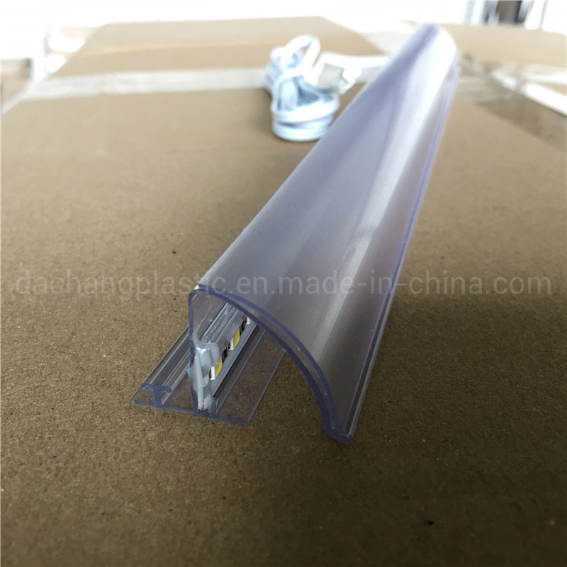 Bull Nose Plastic Shelf Talker Price Strip