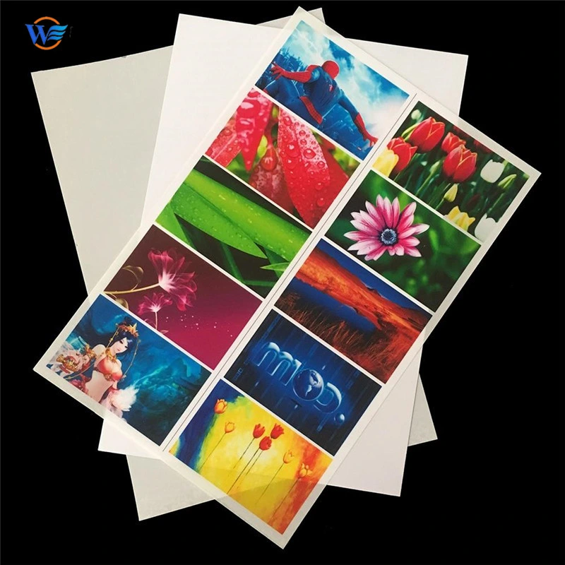 0.32mm Rigid PVC White Sheet Printing for Printing Production Card with Landscape Portrait