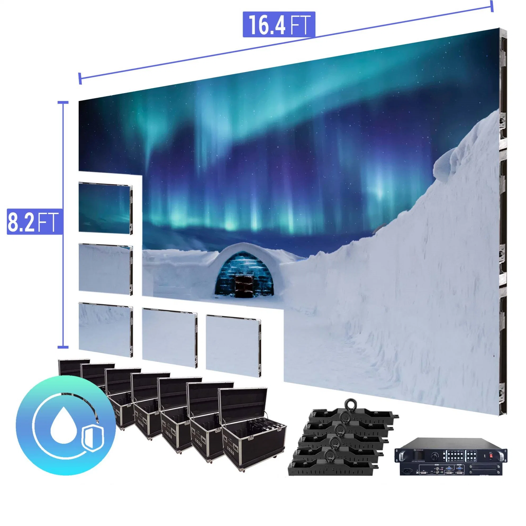 Full Color 3D Videowall TV Panels Preis Billboard Outdoor Video Wandmodul Großhandel Digitale Werbung Anzeigetafel Bühne LED-Bildschirm Für Konzerte