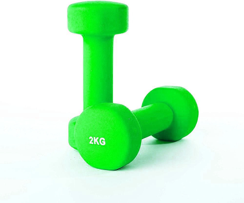 Gym Dumbbell Arm Hand Weights Pilates Vinyl Dumbbell Equipment