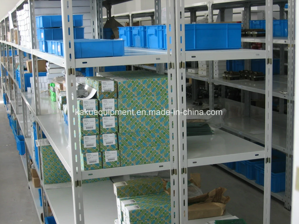 Warehouse Storage Steel Slotted Angle Light Duty Shelf