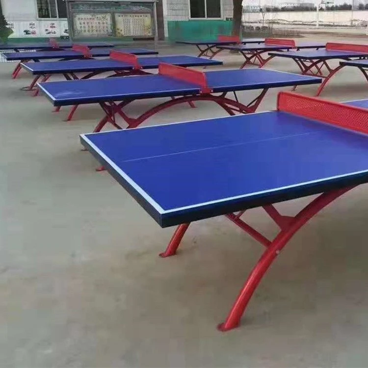 Sports Park blue and White Outdoor Ping Pong Table