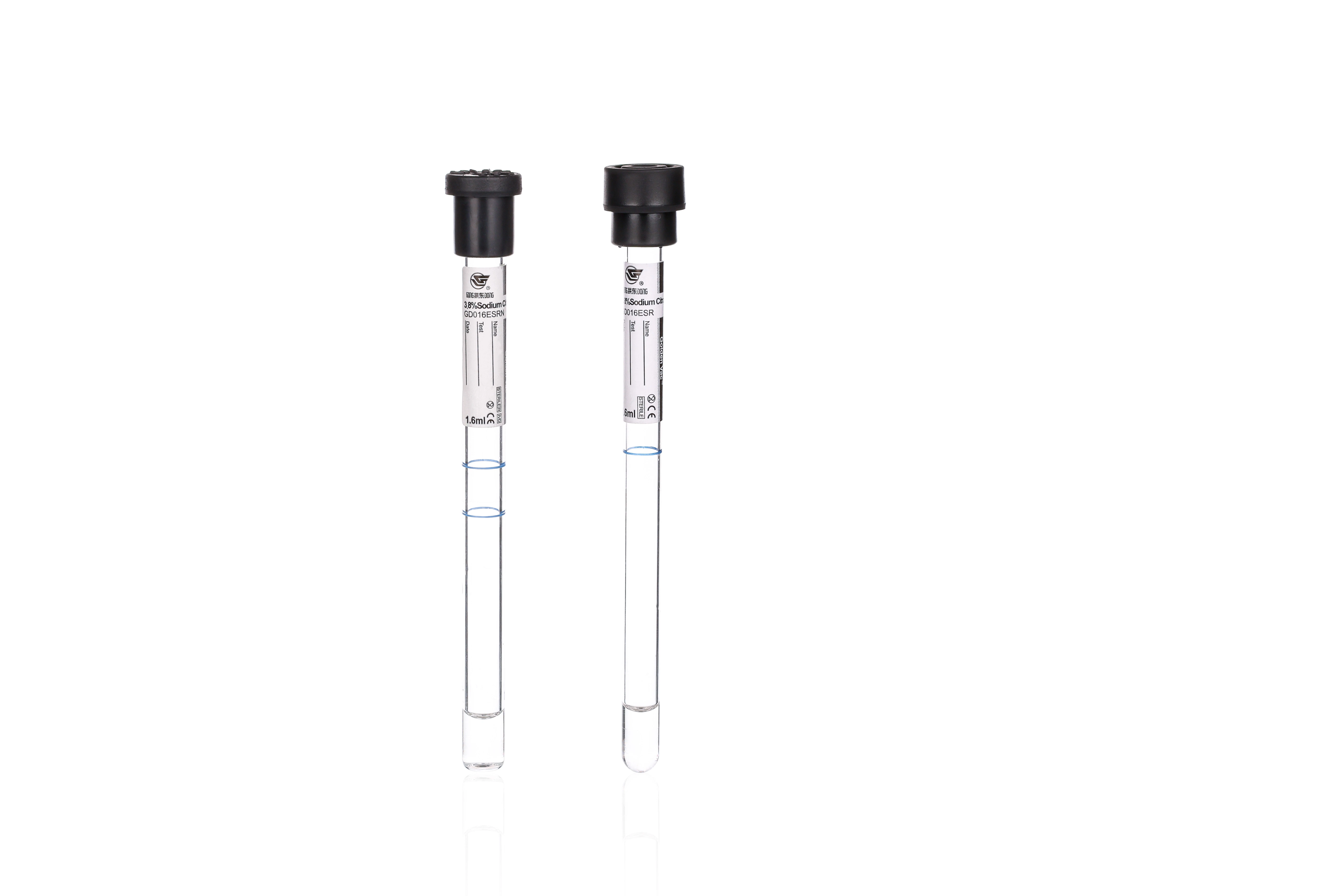 3.8% Sodium Citrate Tube Vacuum Blood Collection Tubes