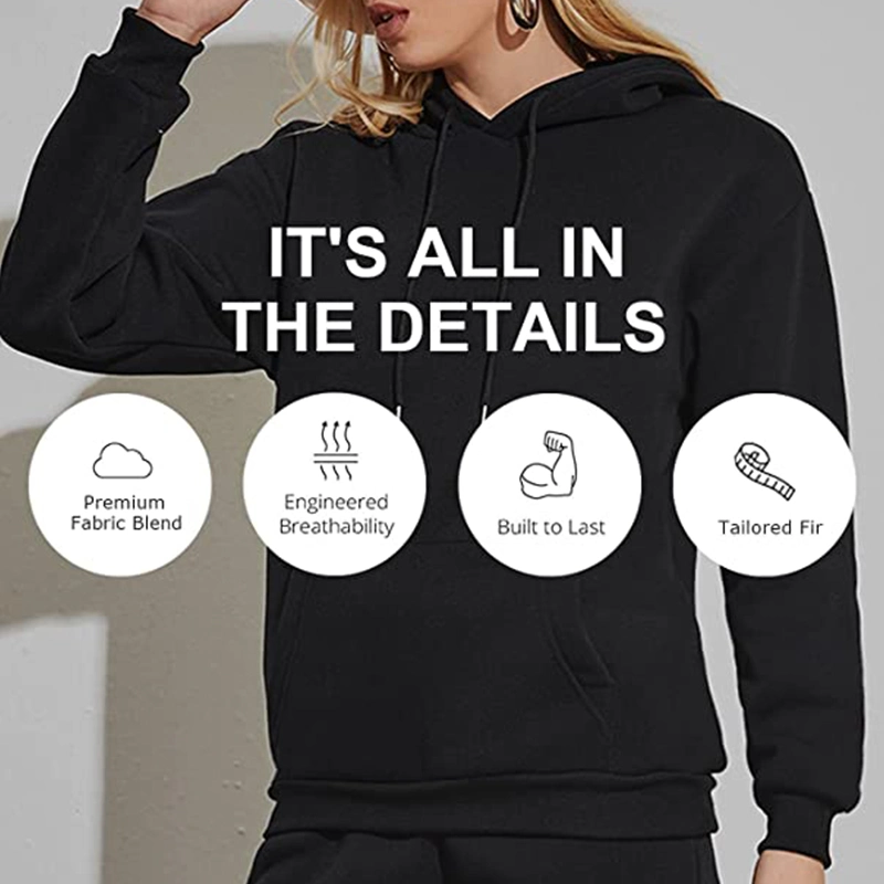 No MOQ Custom Logo Promotional Lightweight Unsex Plain Hoodie for Men and Women, 17 Colors Leisure Apparel Long Sleeve Pullover Sweatshirts & Top Manufacturer