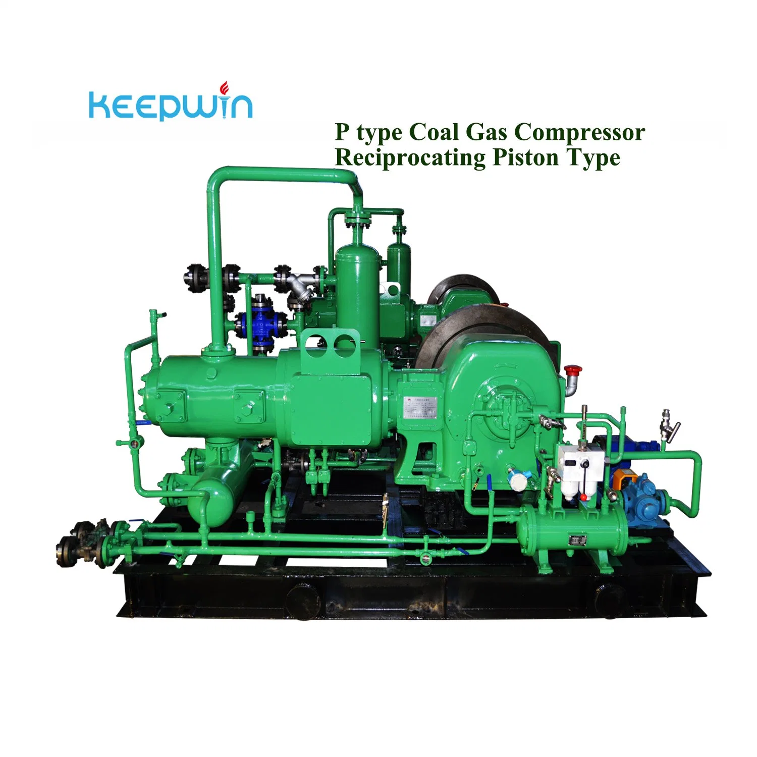 2500kw VSD Electric Motor Oil Lubricated Reciprocating Compressor Regenerated Hydrogen Gas Compressor