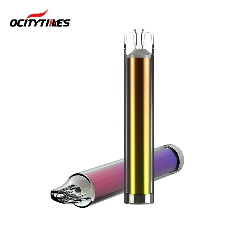 4ml 2% Nic Salt Flavor 1500 Puffs Ocitytimes E Cig Cigarette Custom Disposable/Chargeable Vape