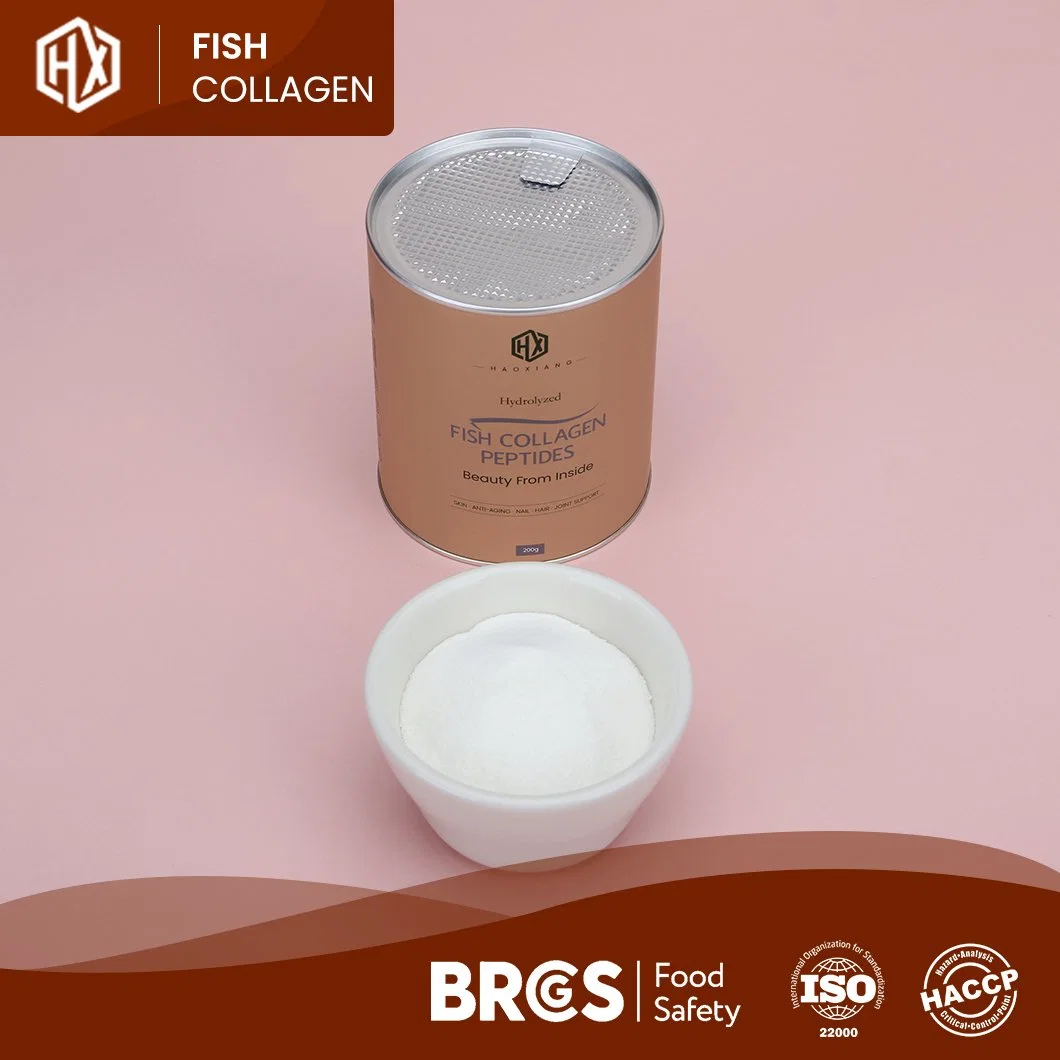 Taiwanmei China Marine Collagen Peptides Wild Caught Supplier Collagen and Protein Powder Promote Amino Acid Formation Cod Skin-Fish Based Collagen Powder