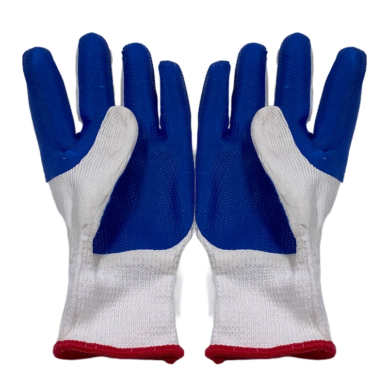 Latex Rubber Gloves Coated Labor Hand Protective Safety Work Gloves