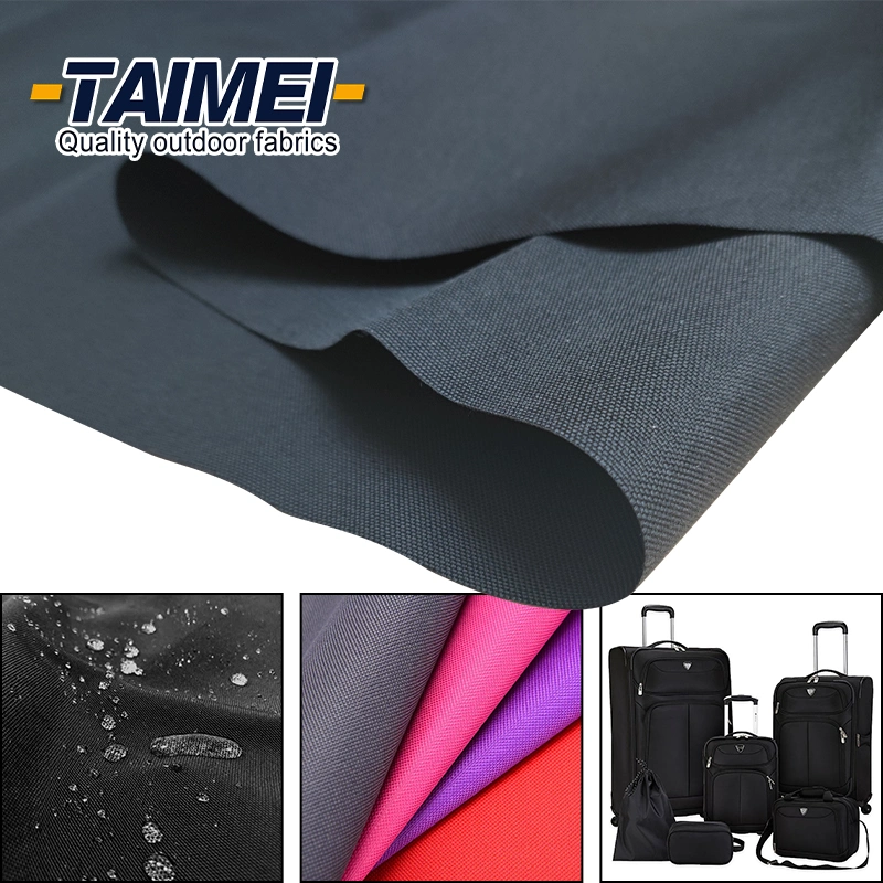 400d 600d 1000d Nylon Fabric High Tear Strength Waterproof PU Coated Nylon Fabric for Making Bag